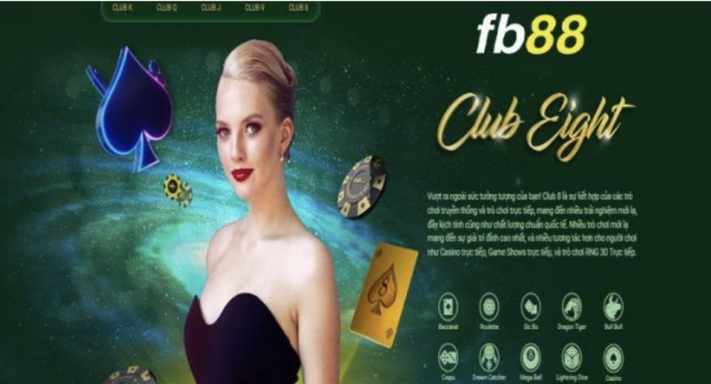 Khám phá sảnh game Club 9 FB88