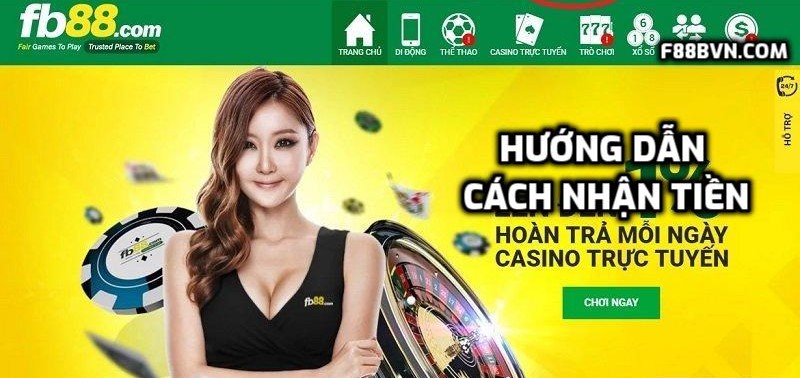 Hướng dẫn cách nhận tiền hoàn trả FB88 cho bet thủ