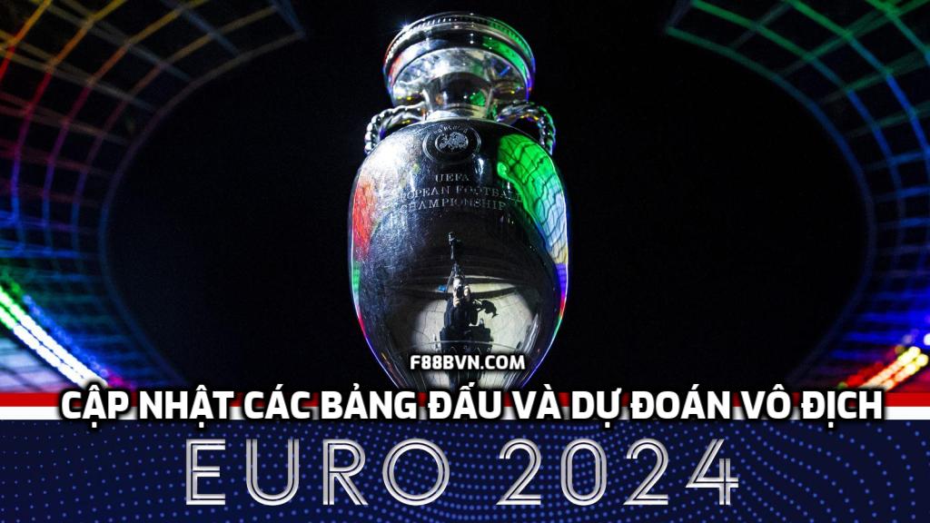 Cập nhật các bảng đấu Euro 2024 và dự đoán đội vô địch