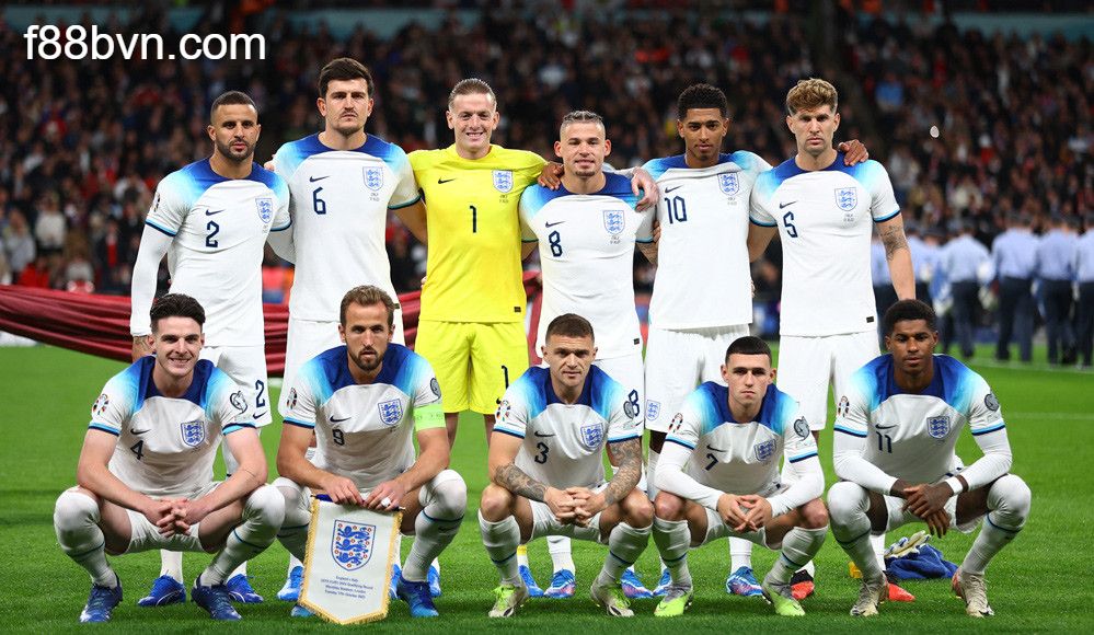 Đội tuyển Anh được dự đoán có khả năng vô địch Euro 2024